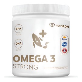 Omega 3 Strong Platinum Suplemento De Aceite Pescado 2800mg Sin Sabor