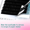 Gemerry Single Eyelash Extension Classic Thickness 0.07/0.15/0.18/0.20 mm C/D Curl,