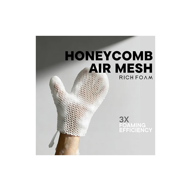 Adecuado Masaje Cuerpo Completo Forma Textura Guantes Son Adecuados Masajear