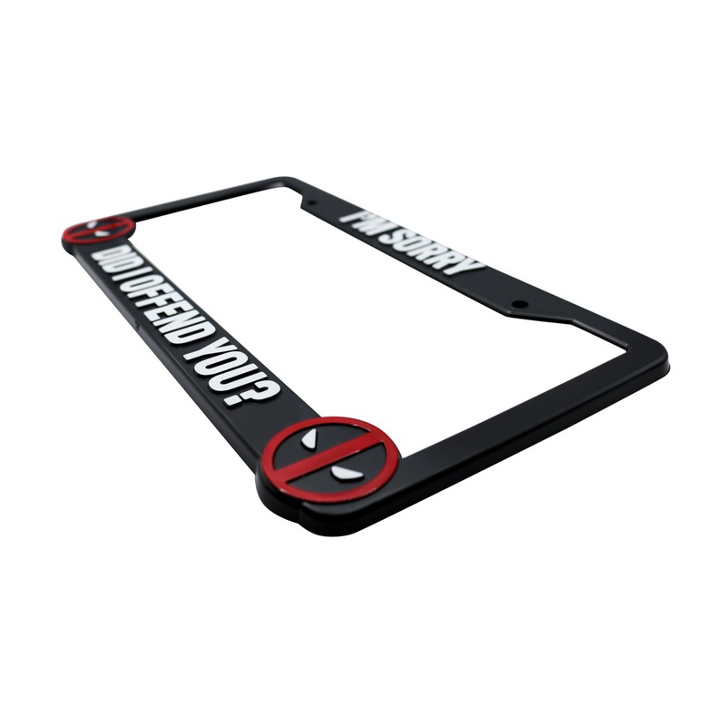 Did I Offend You? for Deadpool License Plate Frame