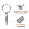 QUARKZMAN Pack of 4 Spring Pressure Pins with Pull Ring