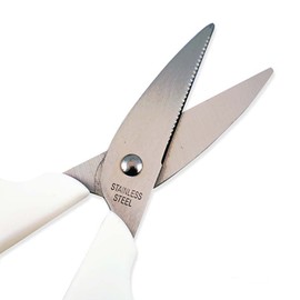 Kitchen Scissors, Cooking Scissors, For Kids, Kitchen Scissors, Fit-Cut, Curved, With Cap, Disassembly, Dishwasher Safe, Kitchen Tool, RC Sticker Included