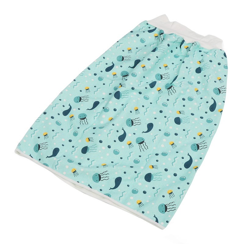 Adult Diaper Skirt Wearable Incontinence Mat Washable Cotton Cloth Reusable