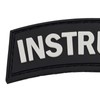 Instructor Tab PVC Patch (Black and White)