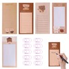 Sticky Notes, Cute Notepad, Set of 5, Memo Paper, Non-Stick
