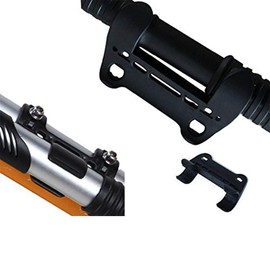 LIOOBO 5 pieces bicycle pump holder, bicycle pump holder, air pump holder, bicycle holder, clip mount, fram bracket for MTB, mountain, road bike