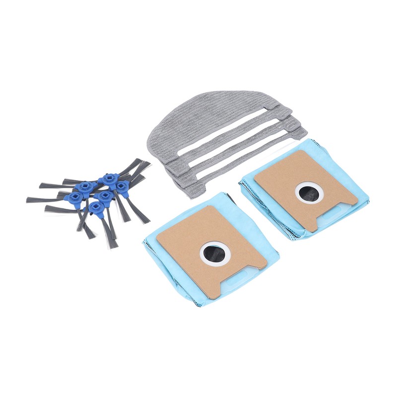 Sweeper Accessories Side Brush Sweeper Rag Cleaner Dust Bag Set