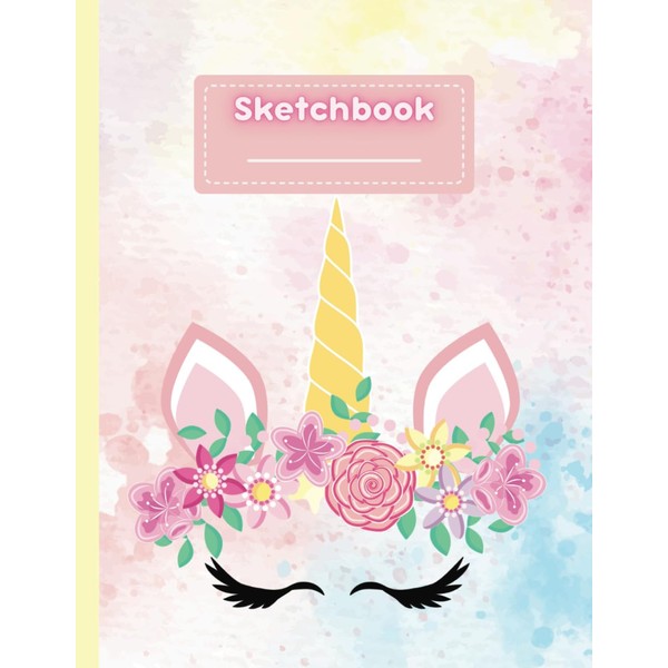 Unleash Your Inner Artist with Our Cute Unicorn Sketchbook: 120
