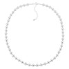 Silpada 'Urban Chic' Sterling Silver Hematite Beaded Necklace, 18" +