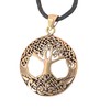 Kiss of Leather Tree of Life Pendant Bronze No. 49,