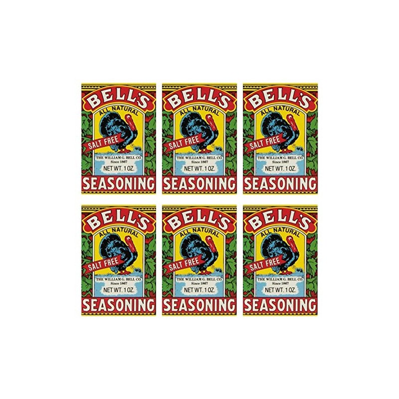 Bells All Natural Seasoning - 1 oz (Pack of 6)