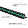 OwnMy 3 Pack 12 Inch Solid Aluminum Triangular Architect Scale