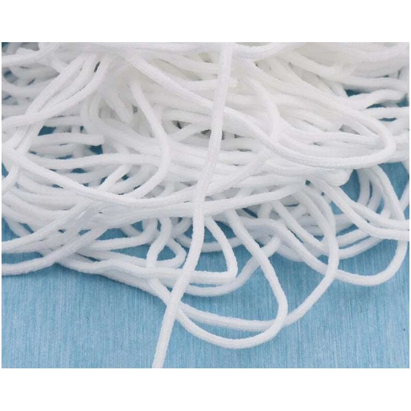 Unbranded 10 yards Round Elastic Band Cord Ear Hanging Sewing