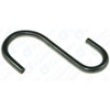 Clipsandfasteners 100 Galvanized S-Hooks - 3/16" x 3"