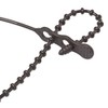 Gardner Bender 45-24BEADBK Beaded Cable Tie Wrap, 24 inch, 140