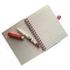 Famous London Icons A6 Notebook Notepad & Pen - Wire-bound