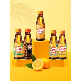 Guangdong Vita500 Collection 5 types 1 selection (original, calcium, zero, fresh, vitamin D) / 광동 비타500 모음 5종 1택(오리지널, 칼슘, 제로, fresh, 비타민D)