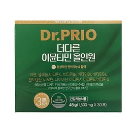 Dr. Prio The Different Immune All-in-One 1500mg x 30 packets / 닥터프리오 더다른 이뮨타민 올인원 1500mg x 30포