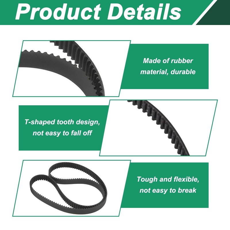 Bread Maker Belt 537mm Compatible with Morphy Richards Models 48280