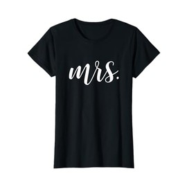 Mrs. T-shirt. Tee. Shirt. Mrs Just married. MR. shirt set T-Shirt