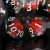 Haxtec DND Dice Set Sharp Edge Resin Dice Set with