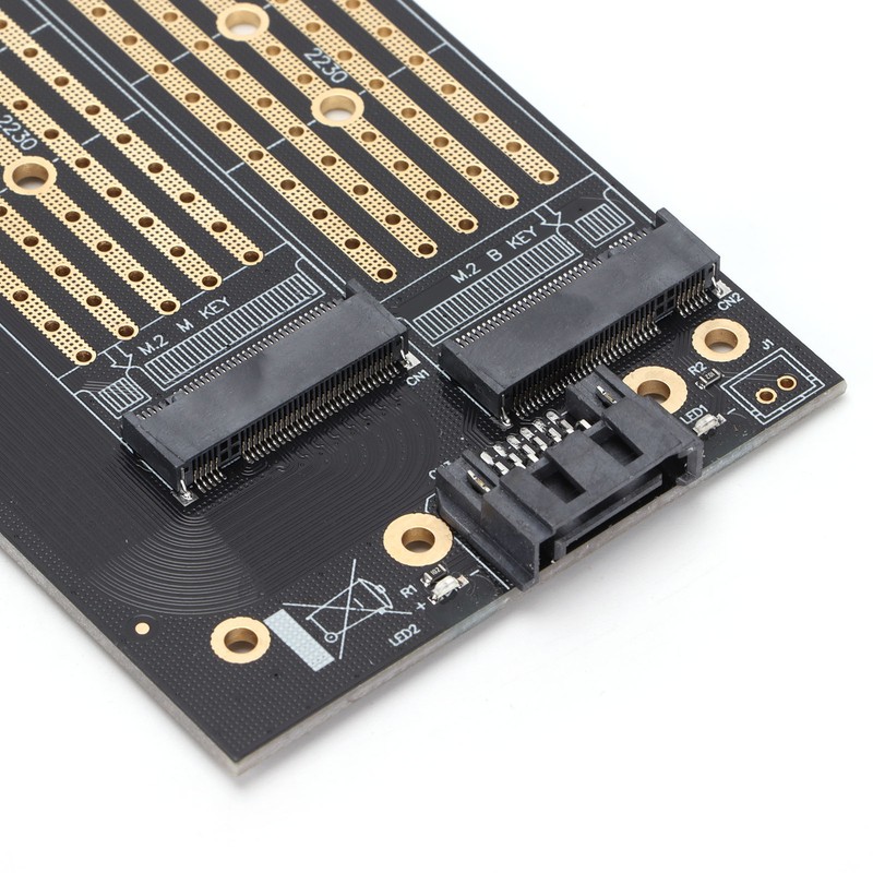 Pcie M.2 Adapter B&amp;M Key NVMe SSD Expansion Card for