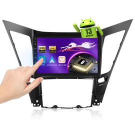 [Qualcomm 8-core 4+64GB] Car Stereo for Hyundai Sonata (2010-2015) with 9-Inch Touchscreen, Android 13.0 Car Radio WIFI6 Wireless Carplay Android Auto BT5.1/DSP/Hi-Res Audio/WiFi/SWC/GPS