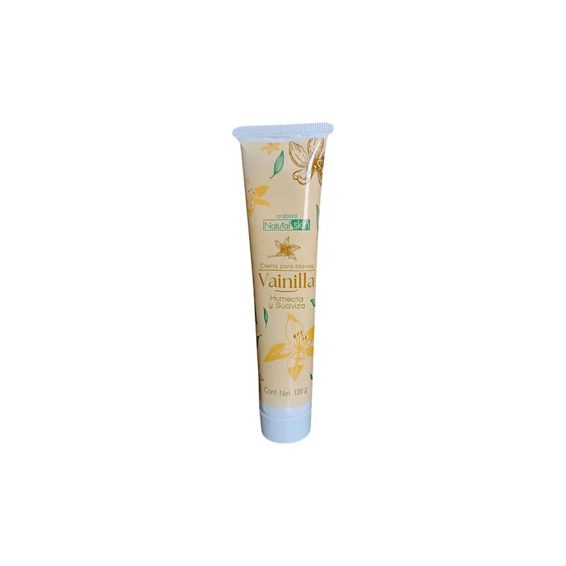 Crema Para Manos Humectante Hidratante Vainilla Arabela 120g