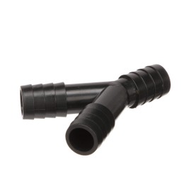 Seachoice 3-Way Y Fitting, Fits 3/4 in. ID Hose, Black Plastic