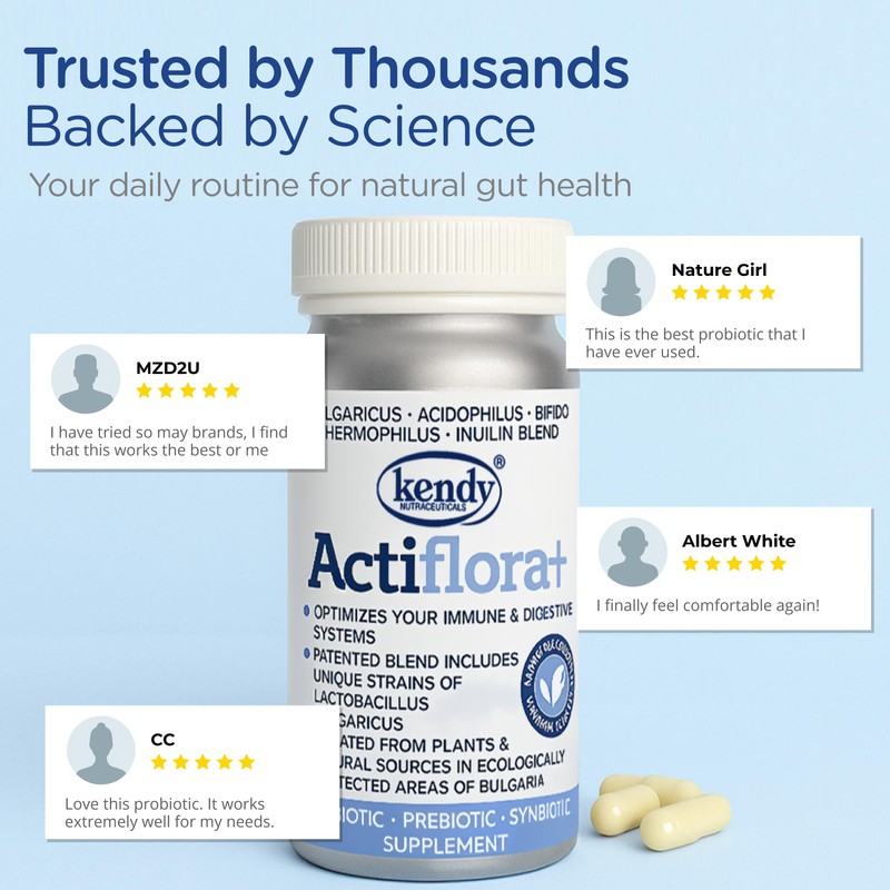 Probiotic + Prebiotic & Synbiotic Capsules – Advanced Formula w/L.