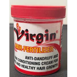 Virgin Hair Fertilizer - New and Improved !! anti dandruff 8oz (pack of 2)