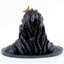 HOME GENIE Lord adiyogi Shiva Idol murti Statue for car Dashboard mahadev Shiv shankar showpiece (Black)