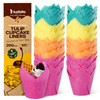 Katbite 200pcs Tulip Cupcake Cases, Standard Muffin Liners, Disposable Baking