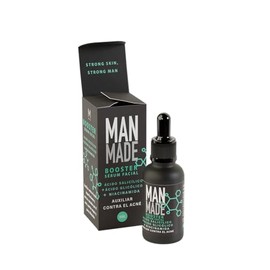 Man Made Booster - Serum Anti-Acne: Ácido Salicílico 1.5% + Ácido Glicólico 3.5% + Niacinamida 2%