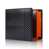 swallowmall Mens Wallet RFID Genuine Leather Slim Bifold Wallets for