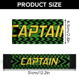 VHOPMORE Elastic Soccer Captain Armband Adjustable Football Basketball Player Arm Bands Non-Slip Anti-Drop Captain's Armband for Adult