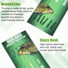 Carp Fishing Hair Rigs Kit - 12pcs Braided Thread Line