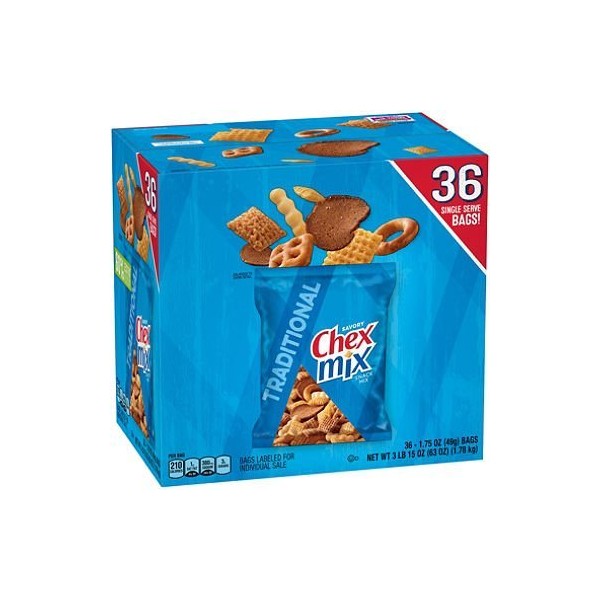 Chex Mix Traditional Savory Snack Mix (42 ct.)