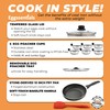 Eggssentials 2 IN 1 Egg Poacher Pan & Large Frying