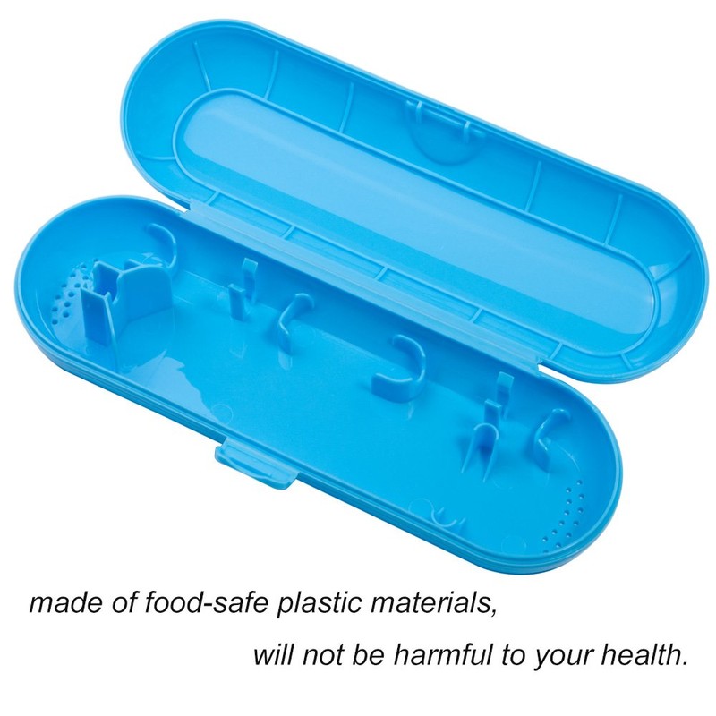 Nincha Portable Replacement Plastic Electric Toothbrush Travel Case for Oral-B