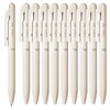 Pentel Ballpoint Pen, Calme 0.35mm, Beige, 10 Count BXA103H-A(10)