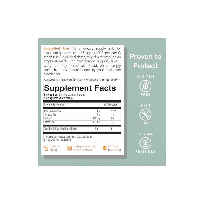EcoNugenics Pecta Sol, Modified Citrus Pectin, 150 Grams by EcoNugenics
