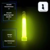 Power Glow Light 4 Inches - Pack of 25 Yellow