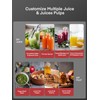 Juicer Machines, Juilist 3" Wide Mouth Juicer Extractor Max Power