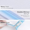 PrettyCare Laundry Bags for Garments (8 Pack Blue 2XL+2L+2M+2bra)