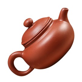 MAGICLULU Teapot Handmade Chinese Style Teapot for Daily Use for Home and Tearoom Portable Tea Kettle for Tea Brewing and Infusion