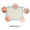 Baluue 5pcs Nylon Exfoliating Shower Cloths Softening Scrub Towels for