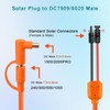 XRDS -RF Solar Panel to DC 8mm Adapter Cable 6FT,