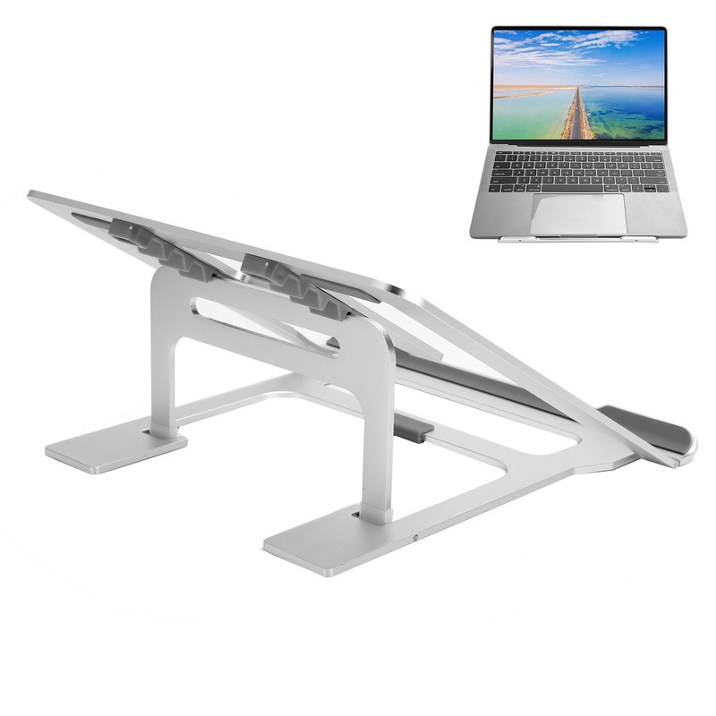 Laptop Stand Aluminum Alloy Desktop Universal Foldable Portable Notebook Cooling