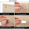 Thread Lock 16mm Tubular Cam Lock, 5/8" Single Cylinder Door
